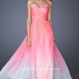 Floor Length La Femme Formal Dress