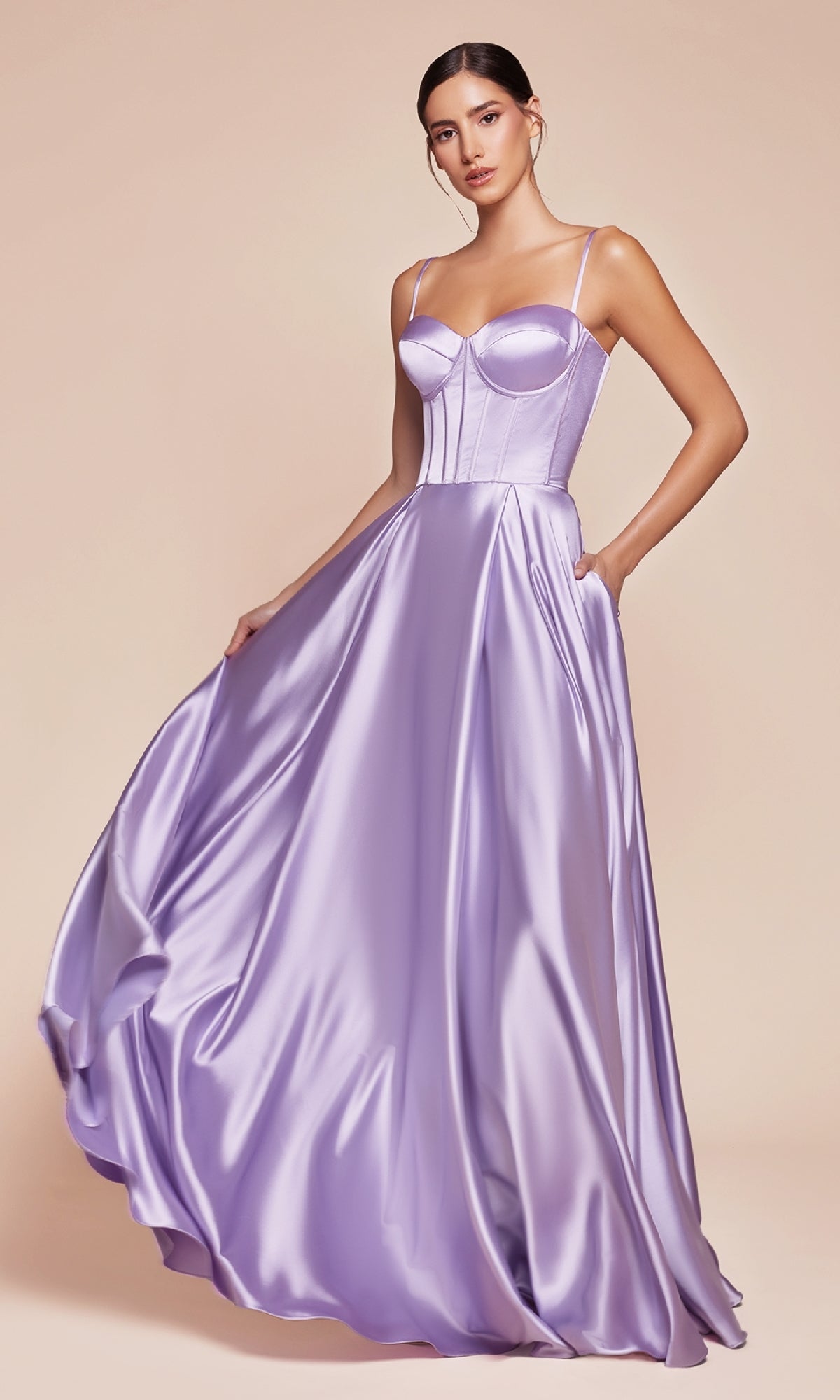 Long Sweetheart A-Line Prom Dress: CLCD337 - Image 14