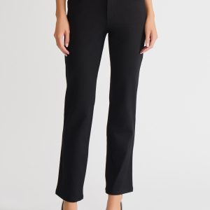 Lexington Straight Leg Jeans, Onyx Wash