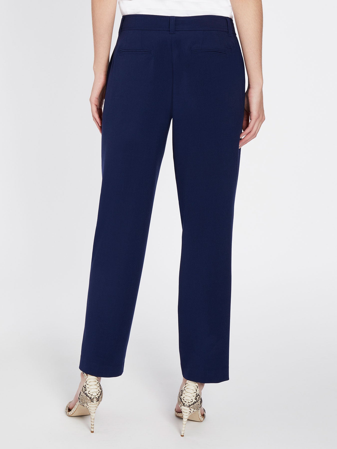Bi-Stretch Straight Leg Pants - Image 2