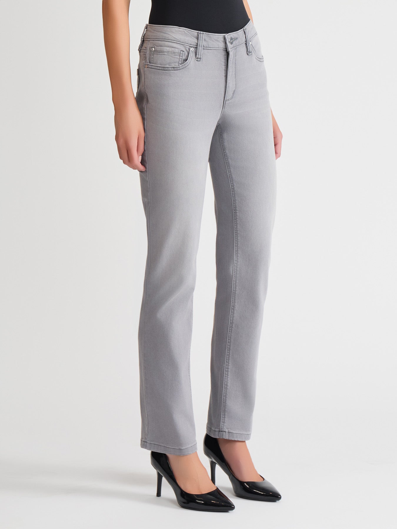 Plus Lexington Straight Leg Jeans, Slater Wash - Image 2