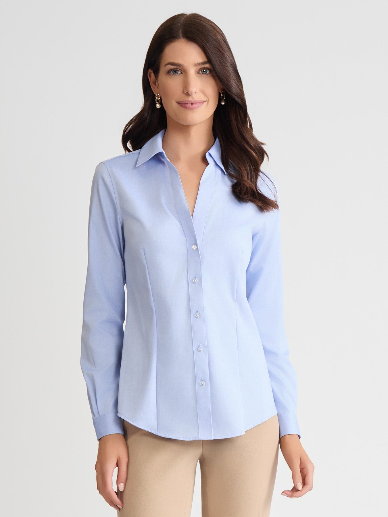 Easy-Care Button-Up Shirt - Image 2