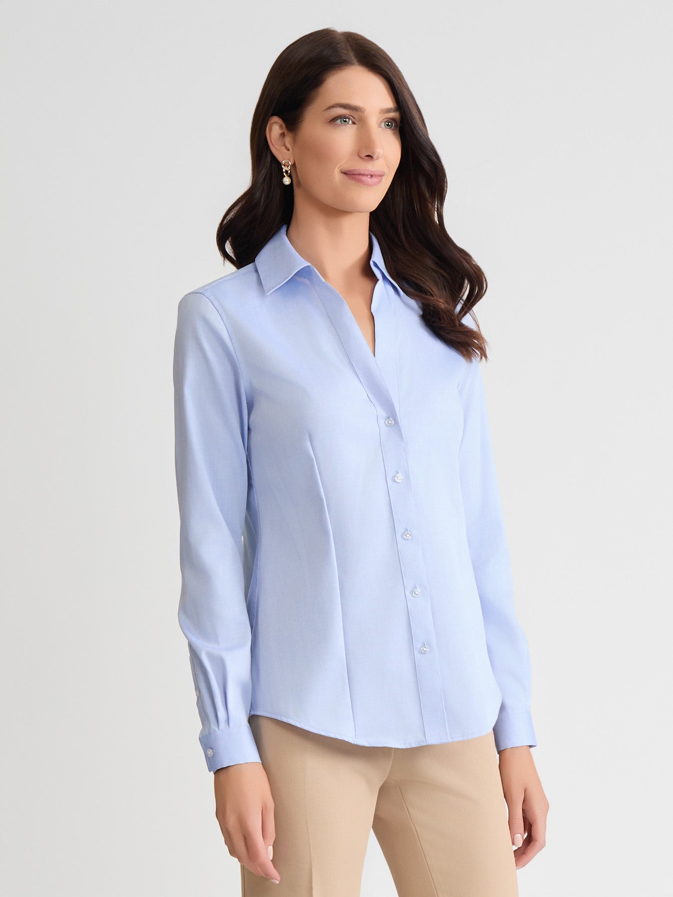 Easy-Care Button-Up Shirt - Image 3
