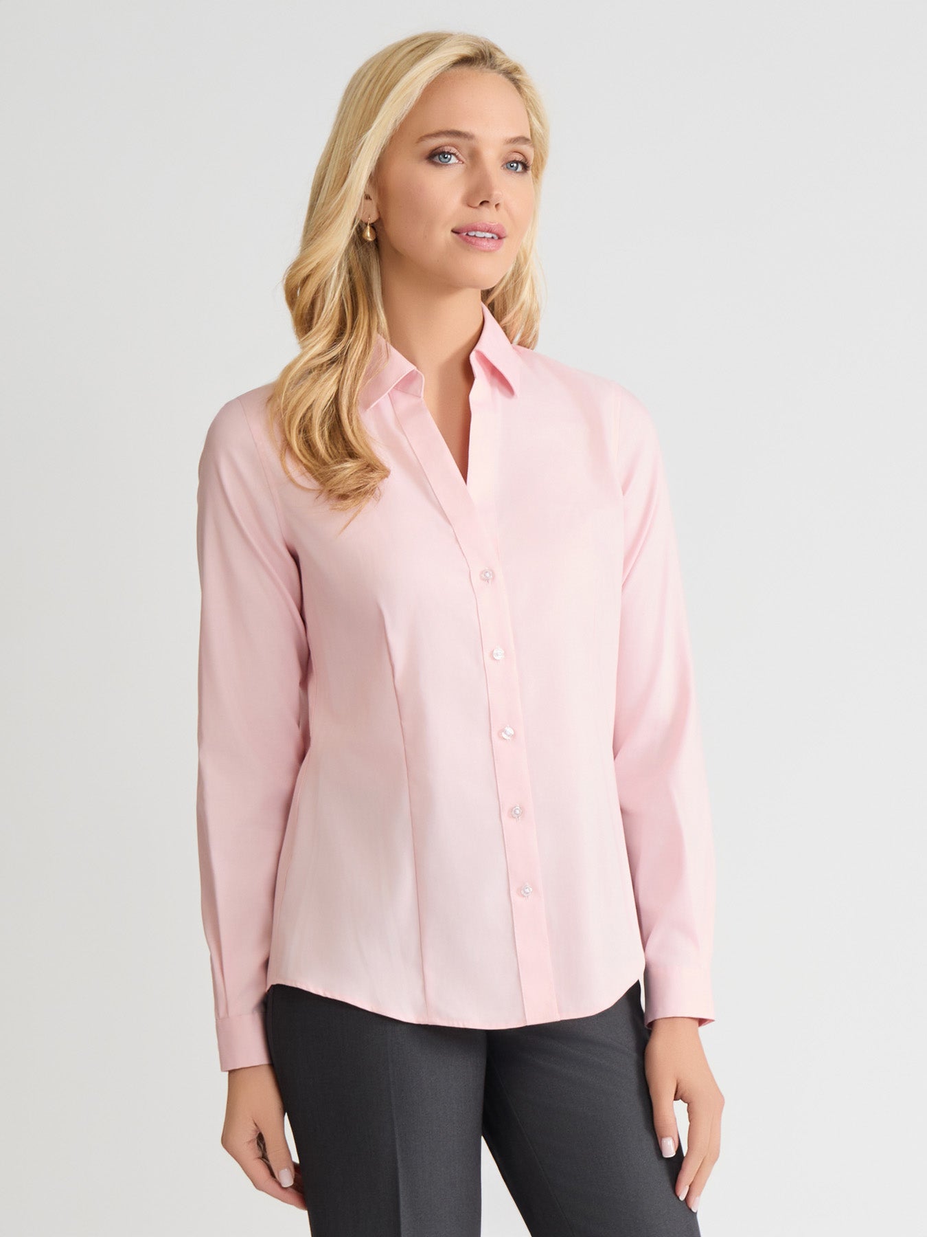 Easy-Care Button-Up Shirt - Image 4