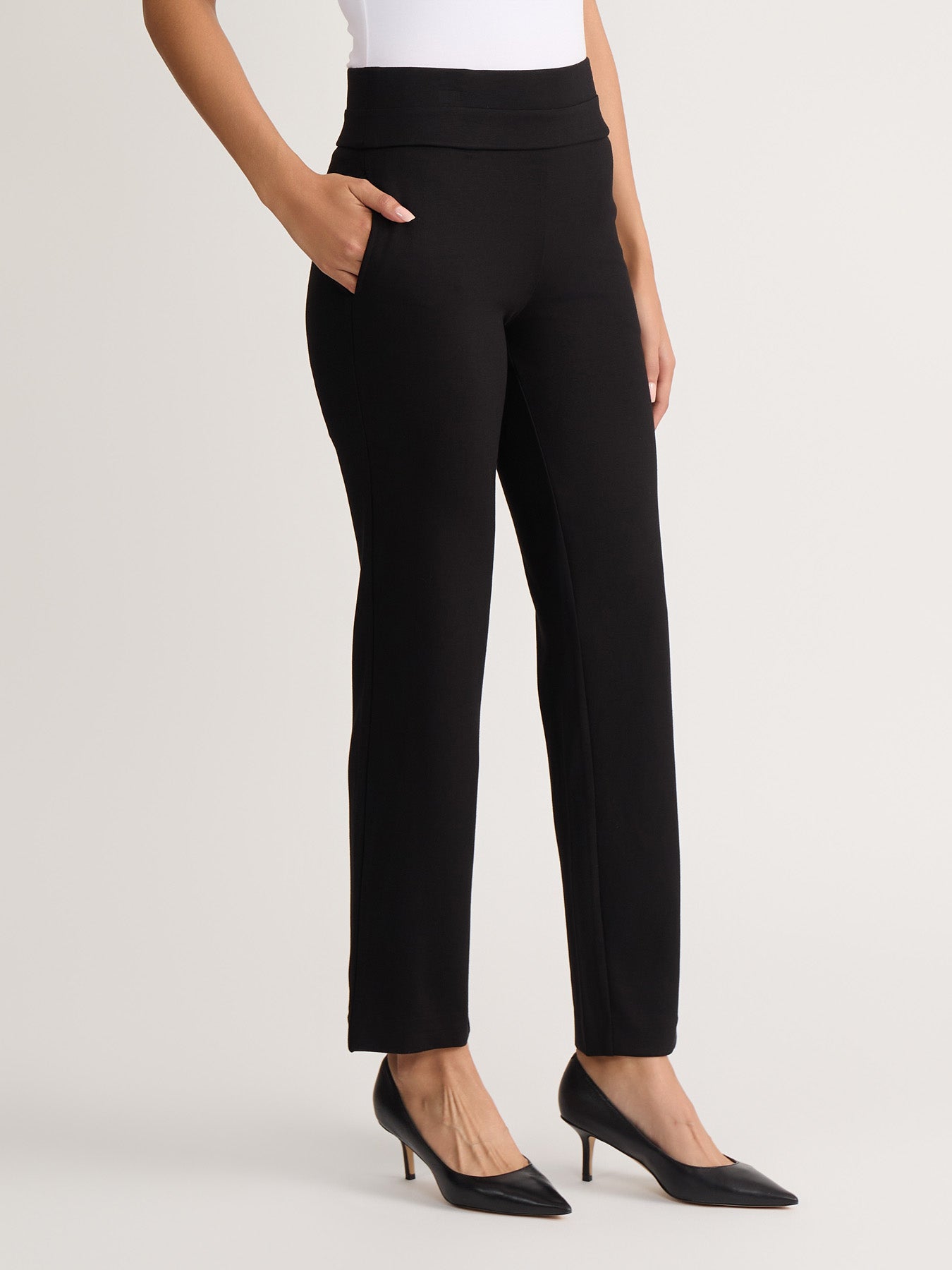 Compression Pull-On Dress Pants - Image 2