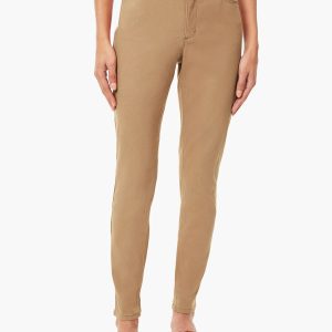 Lexington Cropped Skinny Jeans, Mocha Wash