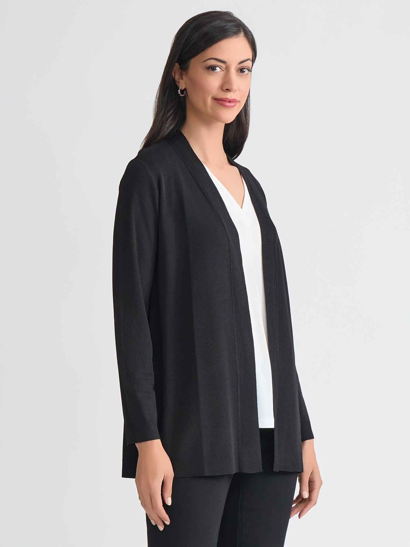 Open Front Icon Cardigan - Image 3
