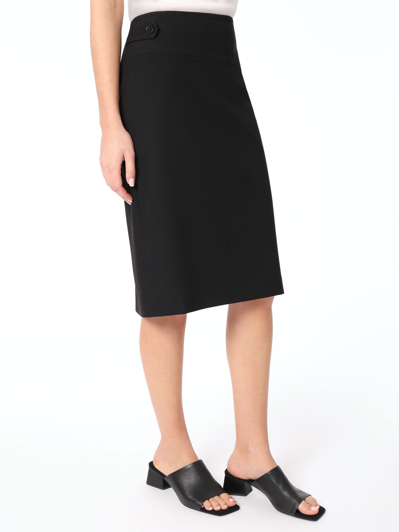 Bi-Stretch High-Rise Skirt - Image 3