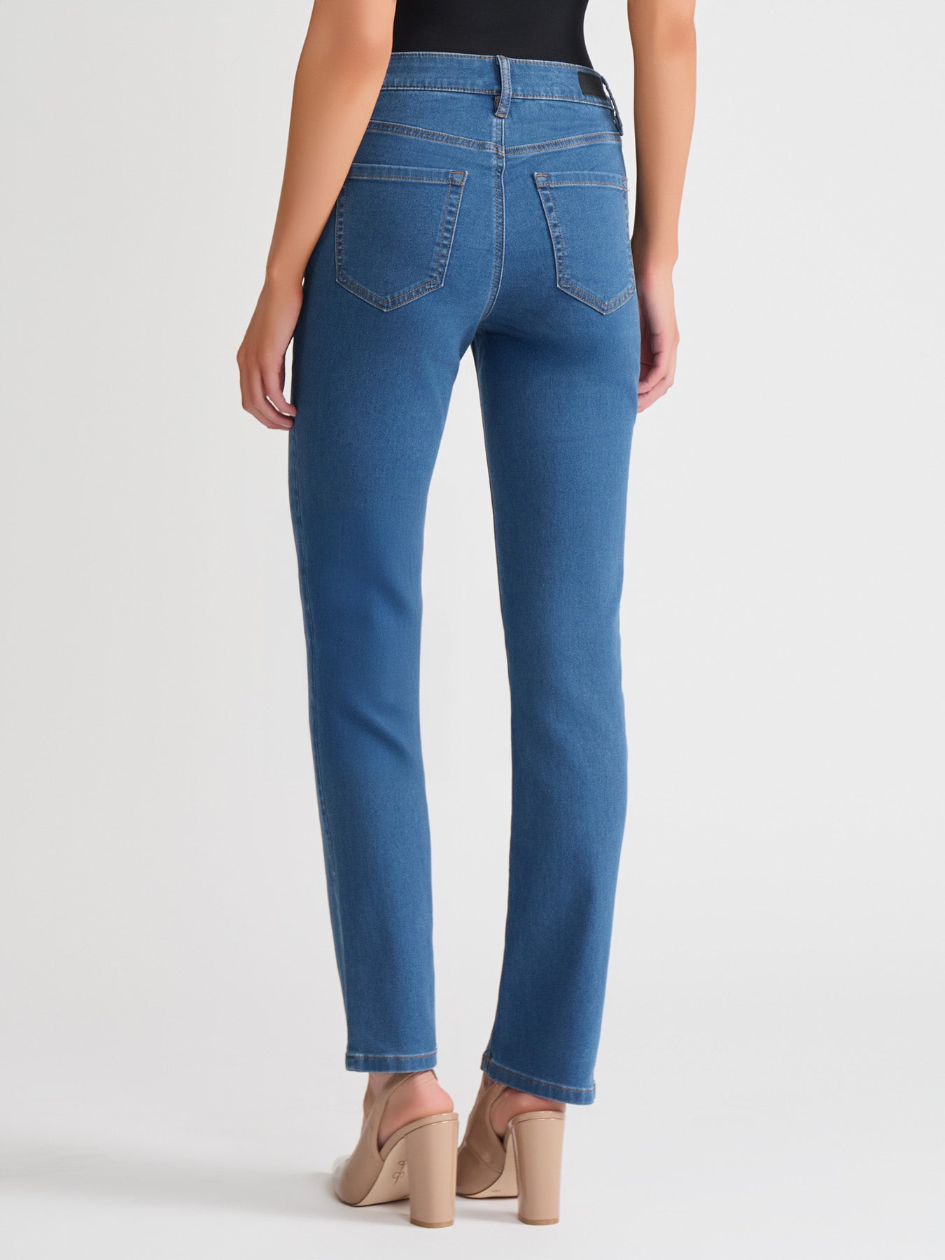 Lexington Straight Leg Jeans, Skywash - Image 3