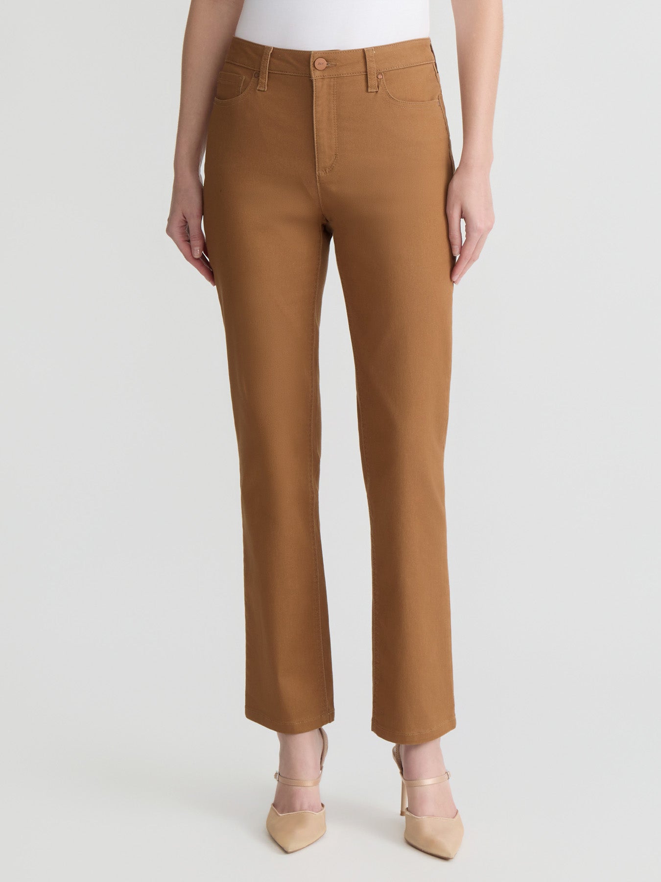 Lexington Straight Leg Jeans, Caramel