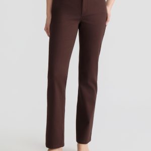 Lexington Straight Leg Jeans, Coffee Bean