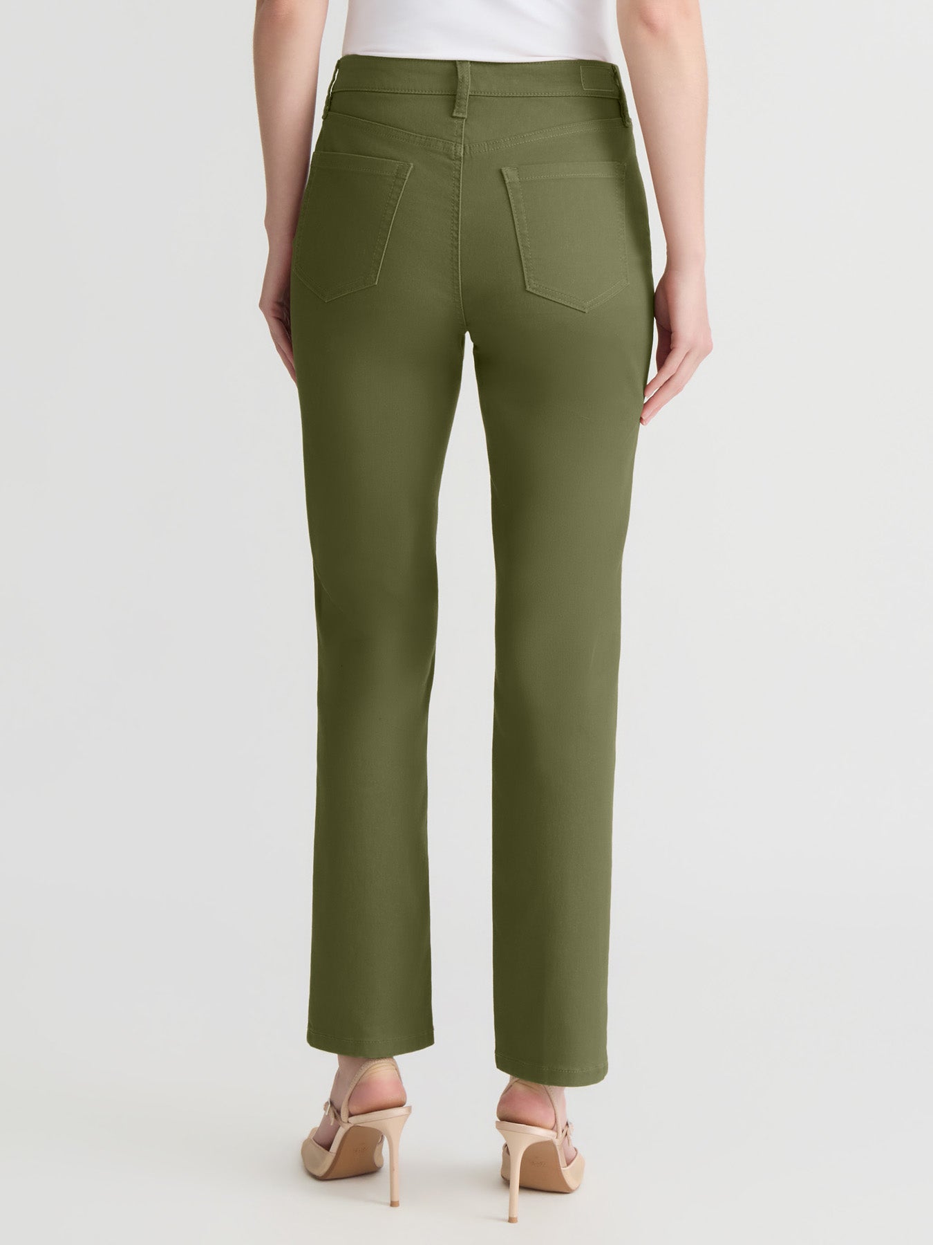 Lexington Straight Leg Jeans, Jasper Green - Image 3