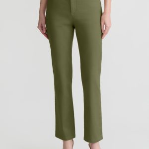 Lexington Straight Leg Jeans, Jasper Green