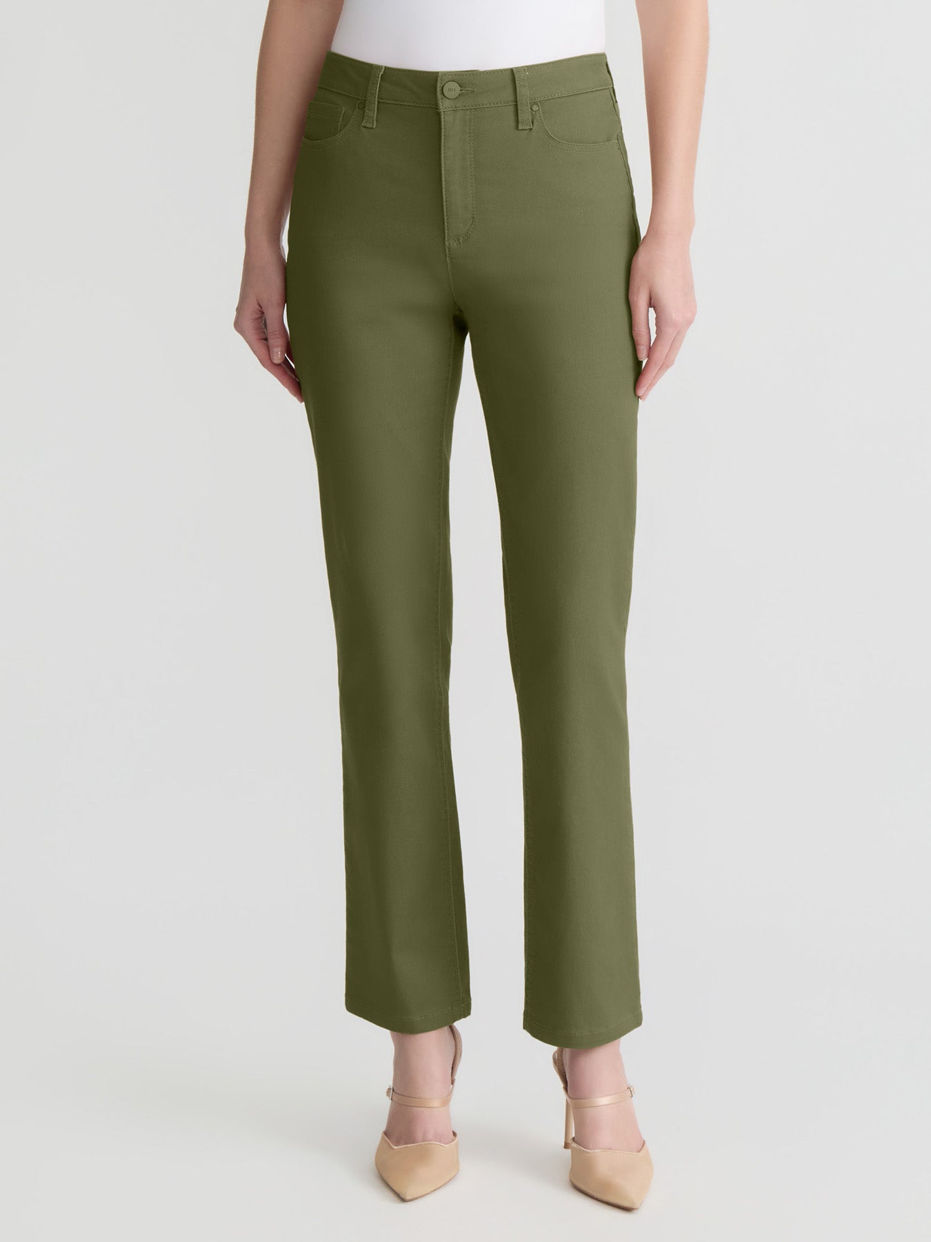 Lexington Straight Leg Jeans, Jasper Green