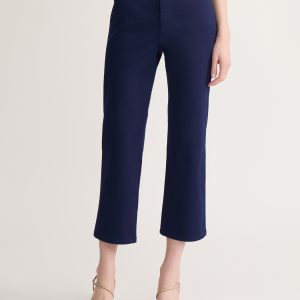 Lexington Straight Leg Cropped Jeans