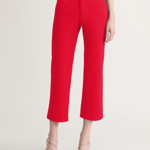Lexington Straight Leg Cropped Jeans