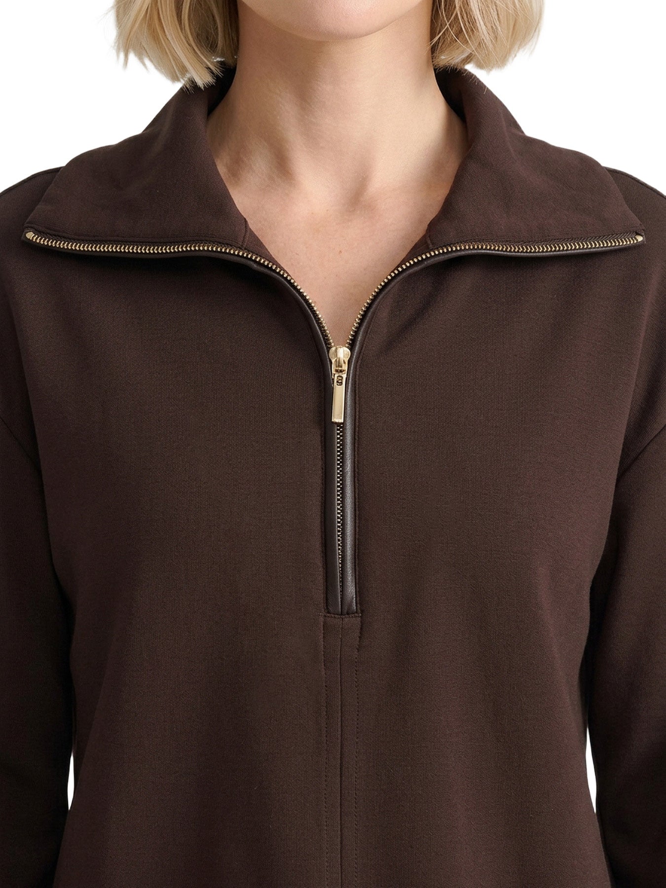 Quarter Zip Sweater, Serenity Knit - Image 3