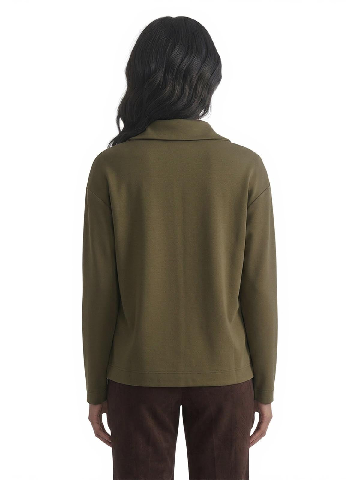 Quarter Zip Sweater, Serenity Knit - Image 3