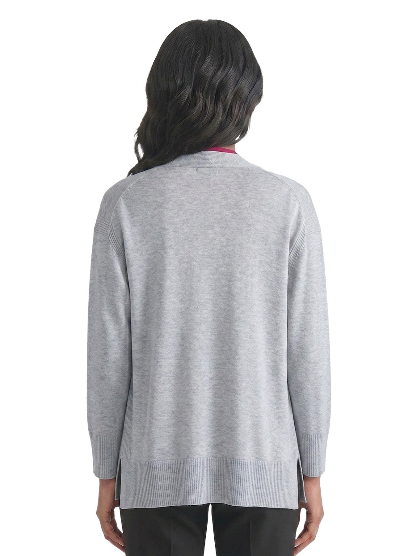 Cozy Side Slit Cardigan - Image 4