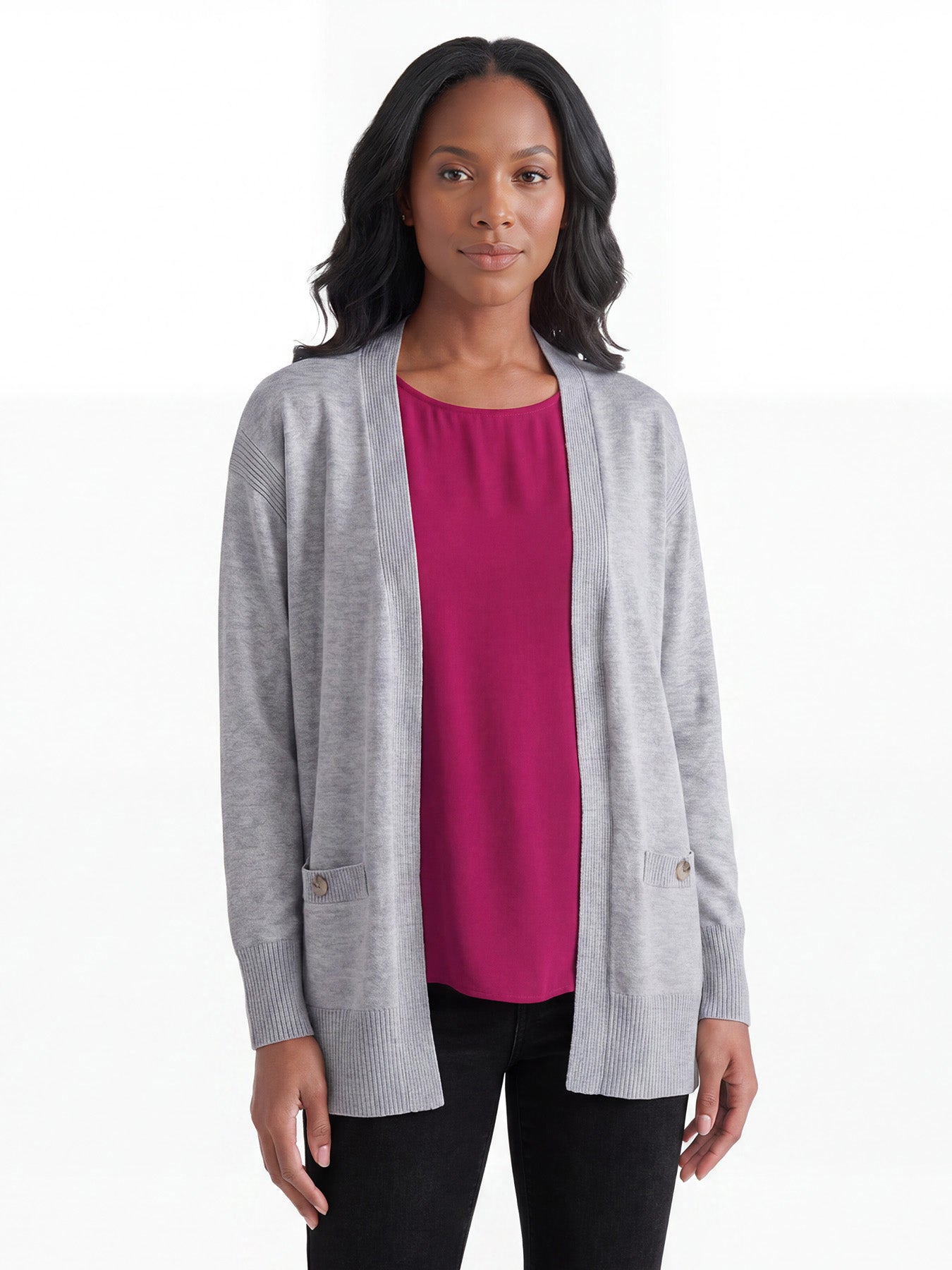 Cozy Side Slit Cardigan