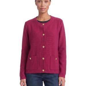 Pocket Cardigan, Ribbed Knit