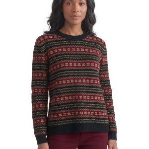 Fair Isle Crewneck Sweater, Knit