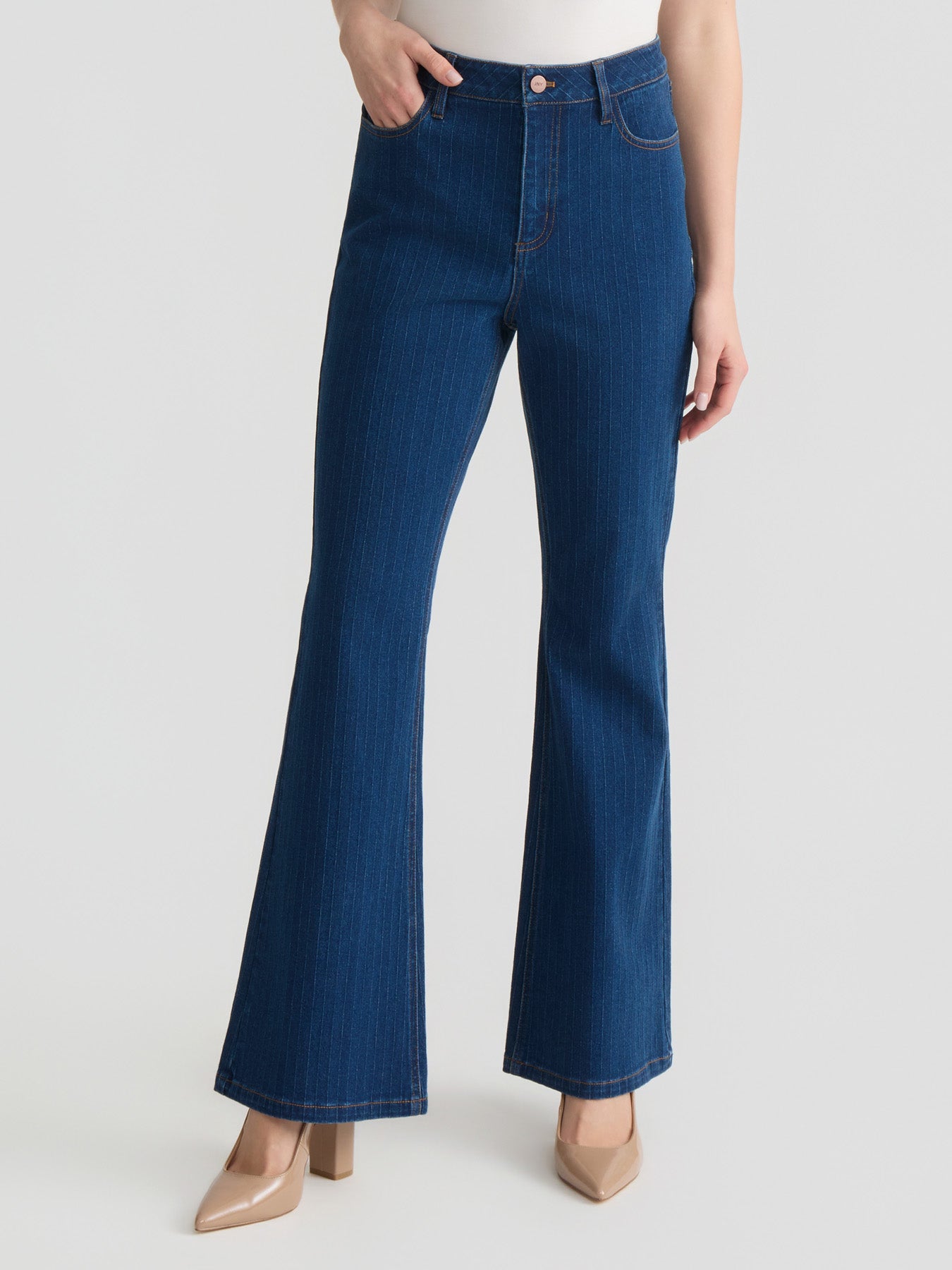 Lexington High Rise Slim Bootcut Jeans, Phoenix Wash
